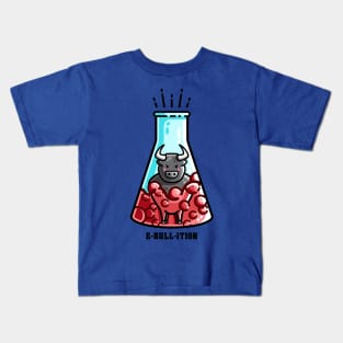 Ebullition Chemistry Pun Kids T-Shirt